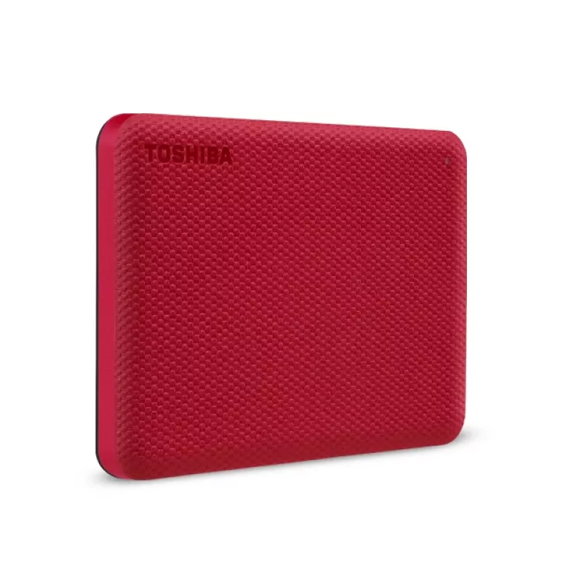 TOSHIBA External Hard Drive Canivo Advanced 2,5 col. 2 TB USB 3.2 Gen 1 Raudonas