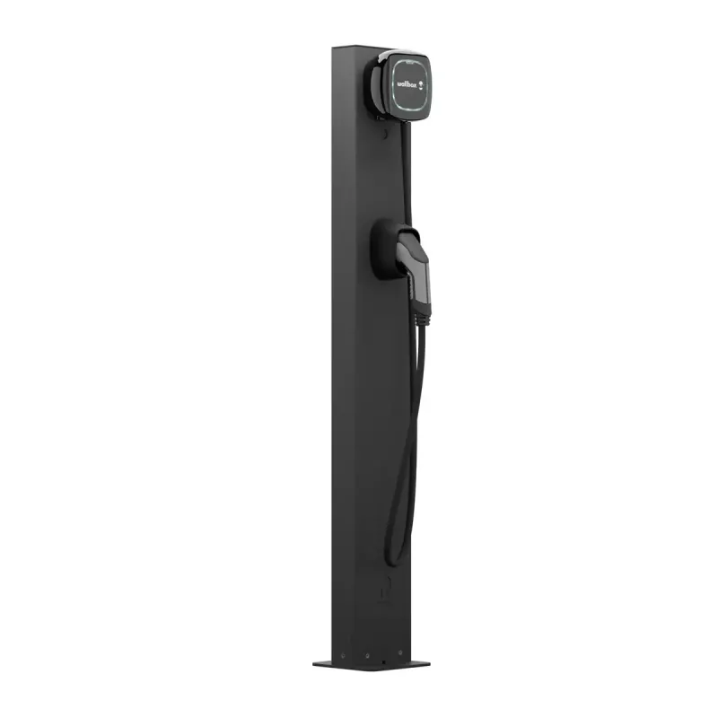 Stovas Wallbox Eiffel Basic Dual, skirtas Pulsar šeimai, juodas