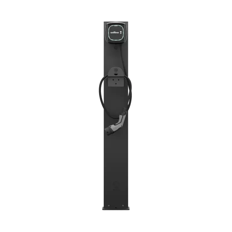 Stovas Wallbox Eiffel Basic Dual, skirtas Pulsar šeimai, juodas