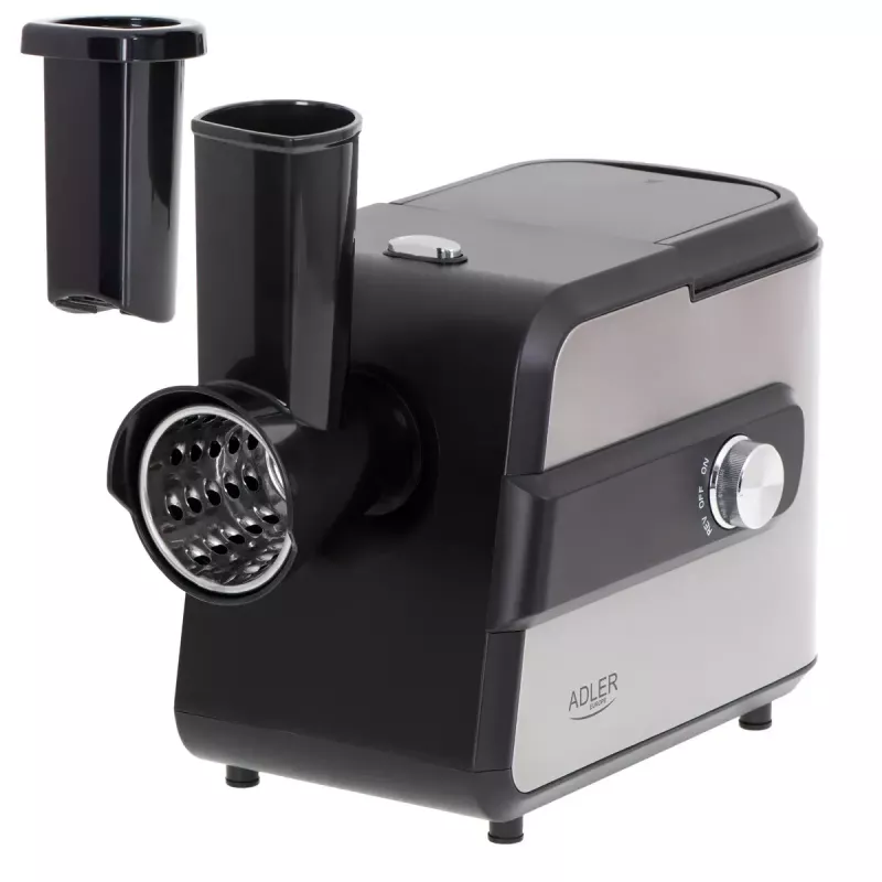 Mėsmalė Adler AD 4813 2000 W Juoda Sidabrinė