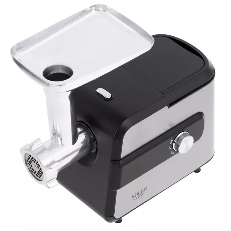 Mėsmalė Adler AD 4813 2000 W Juoda Sidabrinė