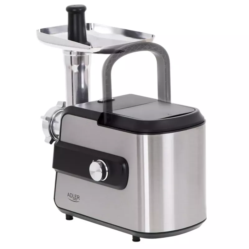 Mėsmalė Adler AD 4813 2000 W Juoda Sidabrinė