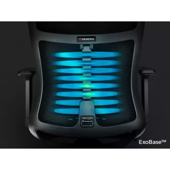PC gaming kėdė GENESIS Astat 200 Tinklinė sėdynė Juoda 120 kg
