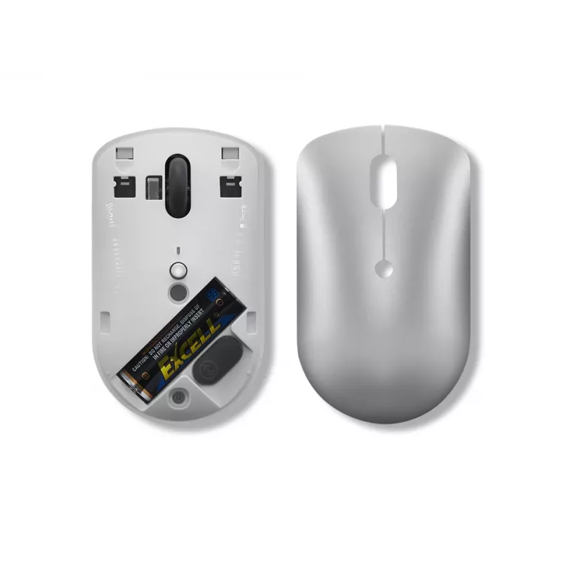Belaidė ambidekstrinė pelė Lenovo 540 — RF, 2400 DPI, 4 mygtukai, USB-C imtuvas, pilka