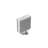 Oro aušintuvas DeepCool AK400 WH — 4×6 mm variniai šilumos vamzdeliai, 120 mm FDB ventiliatorius, 1850 RPM, 66,47 CFM, tinka LGA 1700 ir įprastiems Intel/AMD lizdams, baltas
