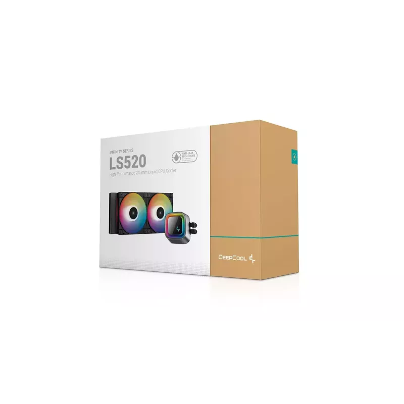 All-in-one skysčio aušintuvas DeepCool LS520 12 cm Juodas 500-2250 RPM
