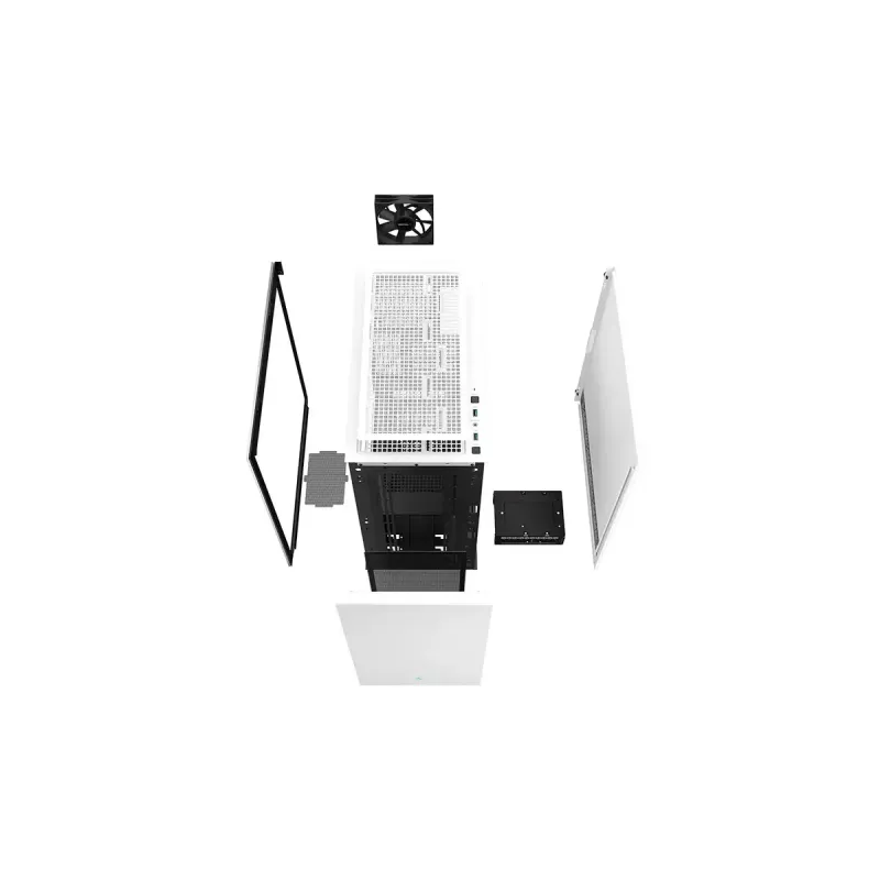 PC korpusas DeepCool CH510 Midi Tower balta