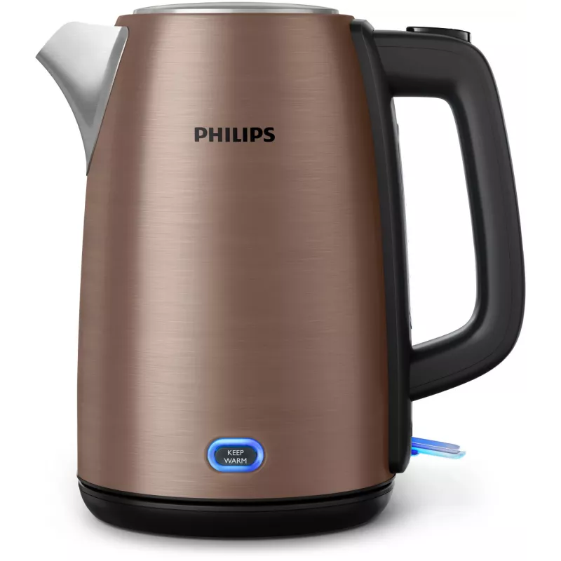 Philips Viva Collection HD9355/92 elektrinis virdulys 1,7 L 1900 W Juodas, Varinis