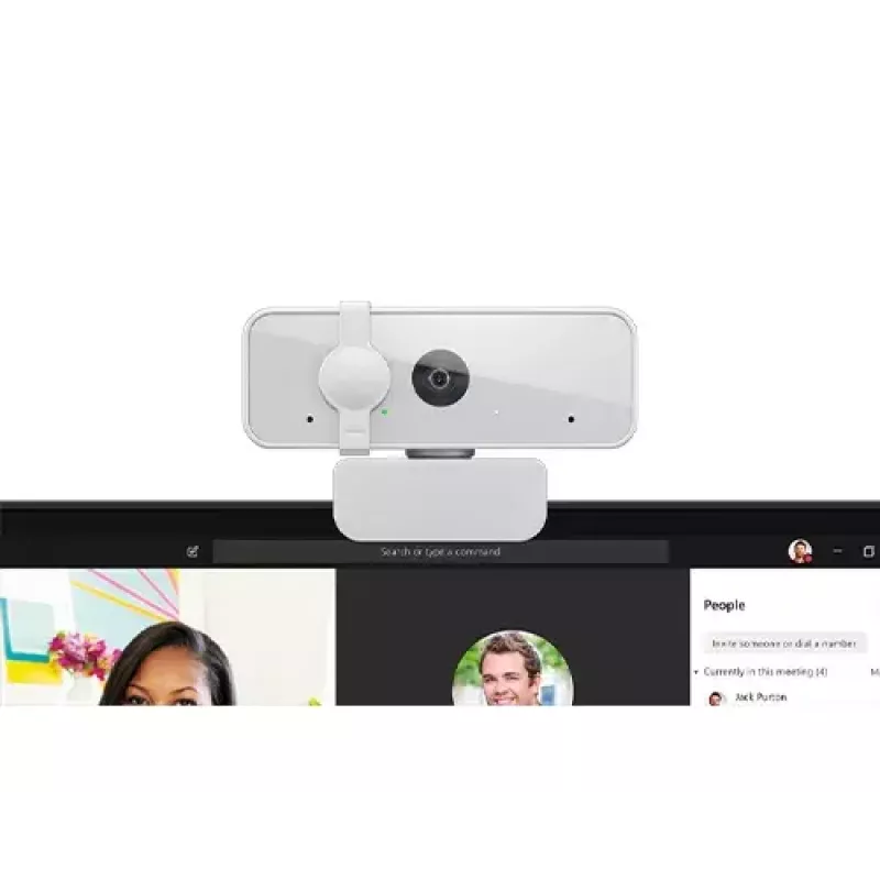 Lenovo GXC1E71383 internetinė kamera 2,8 MP 1920 x 1080 pikselių USB Baltas