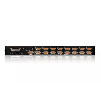 ATEN 16 prievadų USB - PS/2 VGA KVM jungiklis su USB išoriniu prievadu