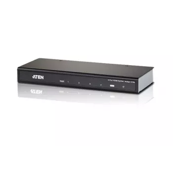 ATEN 4 prievadų HDMI garso / vaizdo skirstytuvas 4Kx2K, HDMI, 4x HDMI, 4096 x 2160 pikseliai, juodas, 4K Ultra HD, 15 m