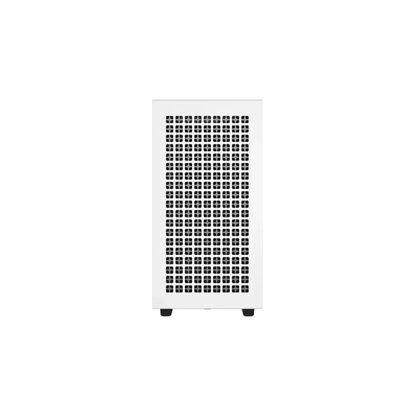 PC korpusas DeepCool CH370 WH Mini Tower — baltas, micro ATX/Mini-ITX, grūdintas stiklas, RGB ventiliatoriai, 2x 3,5 colio vietos, 3x 2,5 colio vietos, GPU iki 320 mm
