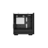 PC korpusas DeepCool CH370 WH Mini Tower — baltas, micro ATX/Mini-ITX, grūdintas stiklas, RGB ventiliatoriai, 2x 3,5 colio vietos, 3x 2,5 colio vietos, GPU iki 320 mm