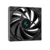 Oro aušintuvas DeepCool AK620 ZERO DARK 12 cm Juodas, 6 šilumos vamzdelių, 2x120 mm PWM ventiliatoriai, TDP 260 W, Aukštis 160 mm