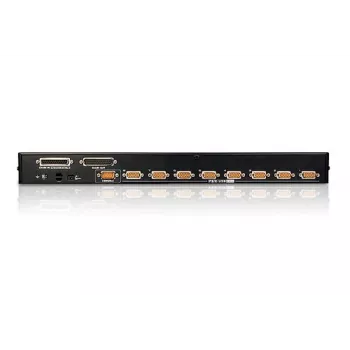 ATEN 8 prievadų USB - PS/2 VGA KVM jungiklis su USB periferiniu prievadu