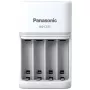 Baterijos įkroviklis Panasonic BQ-CC55E — kompaktiškas NiMH/NiCd įkroviklis AA/AAA įkraunamoms baterijoms