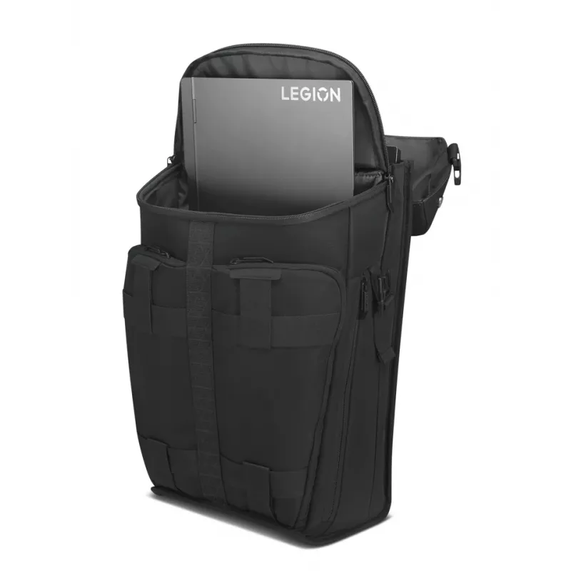 Krepšys-kelioninis Lenovo Legion Active GX41C86982 — poliesteris, juodas, tinkamas iki 17 colių (310×190×460 mm)