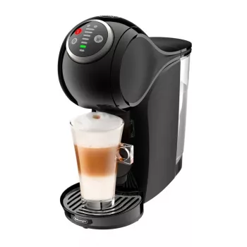 Kapsulinis kavos aparatas De’Longhi Genio S Plus EDG315.B — Dolce Gusto, 0,8 L vandens bakelis, 15 bar, stalviršinis, juodas