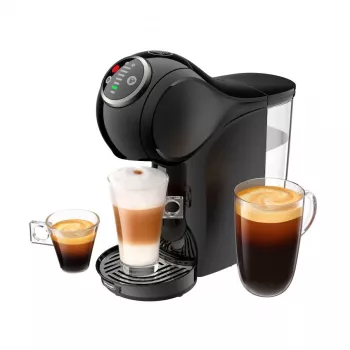Kapsulinis kavos aparatas De’Longhi Genio S Plus EDG315.B — Dolce Gusto, 0,8 L vandens bakelis, 15 bar, stalviršinis, juodas