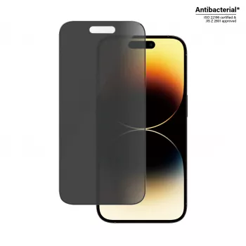 PanzerGlass ® Privatumo ekrano apsauga iPhone 14 Pro | Ultra-Wide Fit su EasyAligner