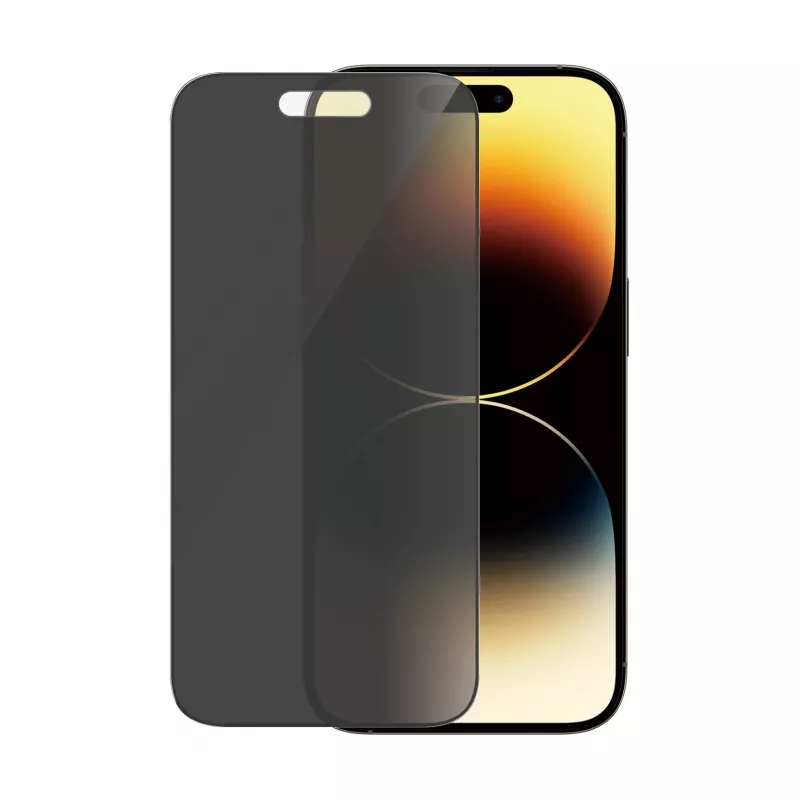 PanzerGlass ® Privatumo ekrano apsauga iPhone 14 Pro | Ultra-Wide Fit su EasyAligner