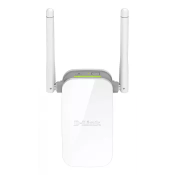 D-Link N300 Wi-Fi tinklo stiprintuvas, tinklo kartotuvas, 300 Mbit/s, 10,100 Mbit/s, išorinis, IEEE 802.3u, 802.11g, Wi-Fi 4 (802.11n)
