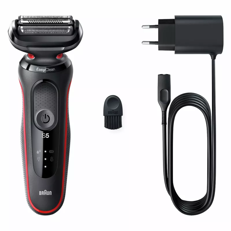 Braun Series 5 50-R1000s Skutimosi peiliukas Juoda, Raudona