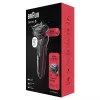 Braun Series 5 50-R1000s Skutimosi peiliukas Juoda, Raudona