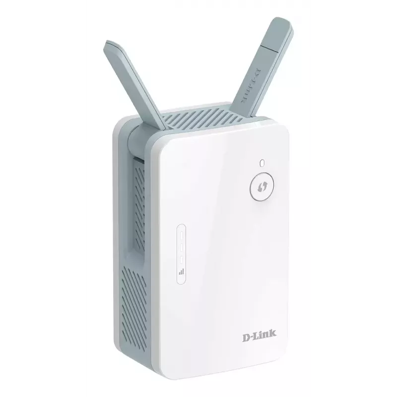 D-Link E15/E tinklo plėtiklis, belaidis tinklo siųstuvas, baltas, 10, 100, 1000 Mbit/s