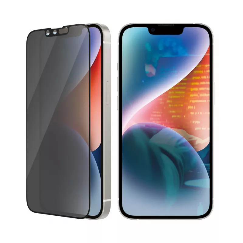 Privatumo ekrano apsauga PanzerGlass Apple iPhone 14 13 13 Pro, atspari įbrėžimams ir smūgiams