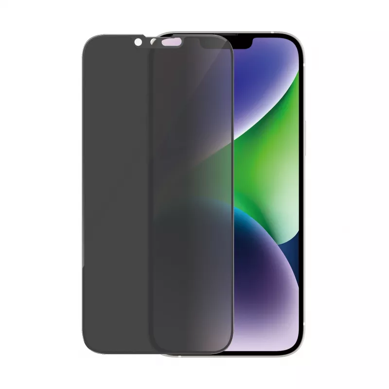 Privatumą užtikrinanti ekrano apsauginė plėvelė PanzerGlass Apple iPhone 14 Plus 13 Pro Max atspari įbrėžimams ir smūgiams