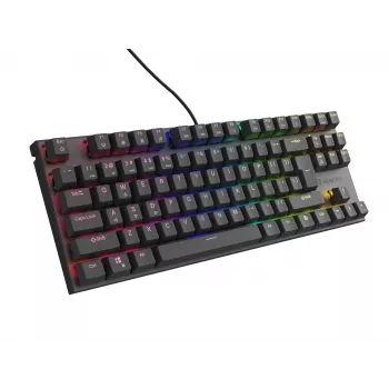 GENESIS Thor 303 TKL klaviatūra žaidimams USB QWERTY juoda RGB LED