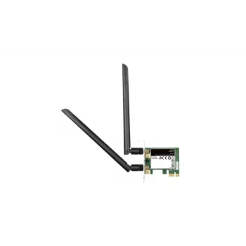 D-Link Wireless AC1200 DualBand PCIe adapteris, vidinis, laidinis, PCI Express, WLAN, Wi-Fi 4 (802.11n), 867 Mbit/s