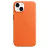 APPLE Apple Leather Case with MagSafe iPhone 14 Oranžinė