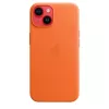 APPLE Apple Leather Case with MagSafe iPhone 14 Oranžinė