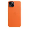 APPLE Apple Leather Case with MagSafe iPhone 14 Oranžinė