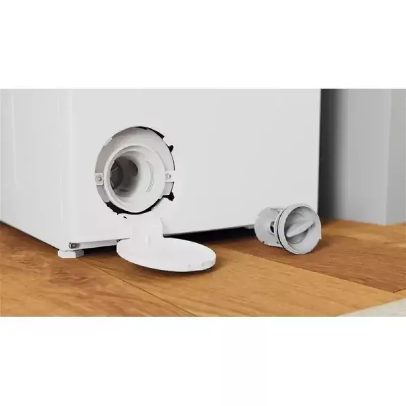 Skalbimo mašina su viršutiniu įkrovimu INDESIT BTW S60400 EU/N — 6 kg, 1000 aps./min., energijos klasė C, balta