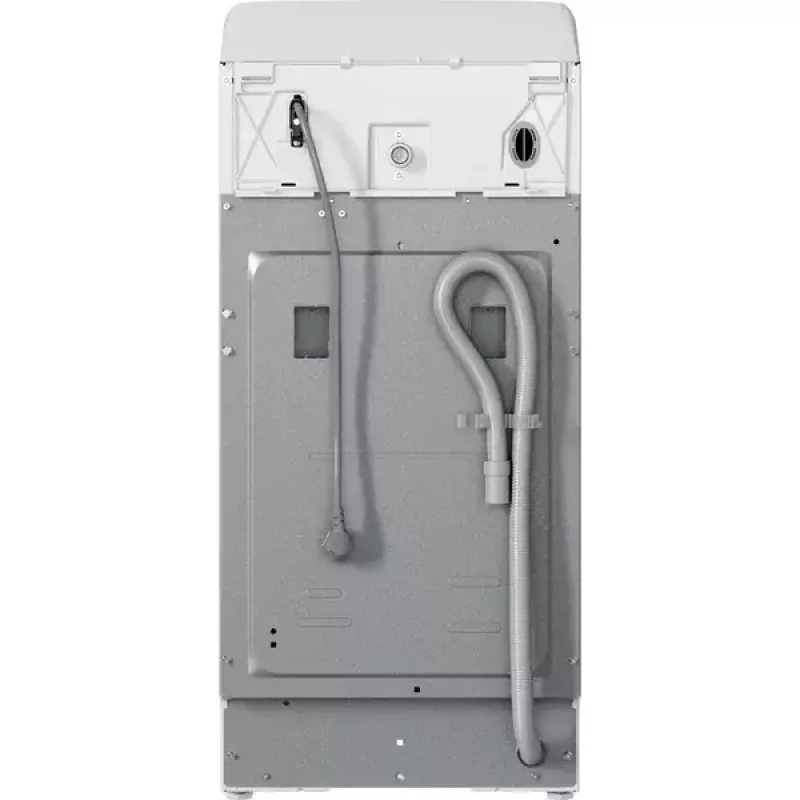 Skalbimo mašina su viršutiniu įkrovimu INDESIT BTW S60400 EU/N — 6 kg, 1000 aps./min., energijos klasė C, balta