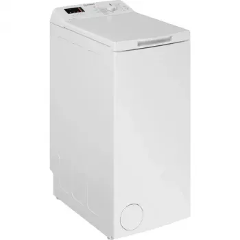 Skalbimo mašina su viršutiniu įkrovimu INDESIT BTW S60400 EU/N — 6 kg, 1000 aps./min., energijos klasė C, balta