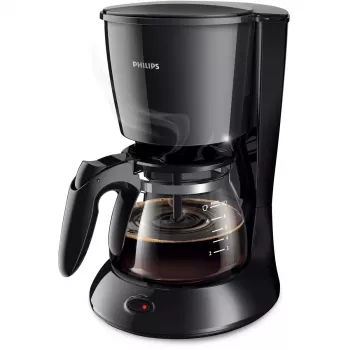 Lašelinė kavos virimo aparatas Philips HD7432/20 — 750 W, 1,2 L virimo (0,6 L bakelis), 7 puodeliai, juoda