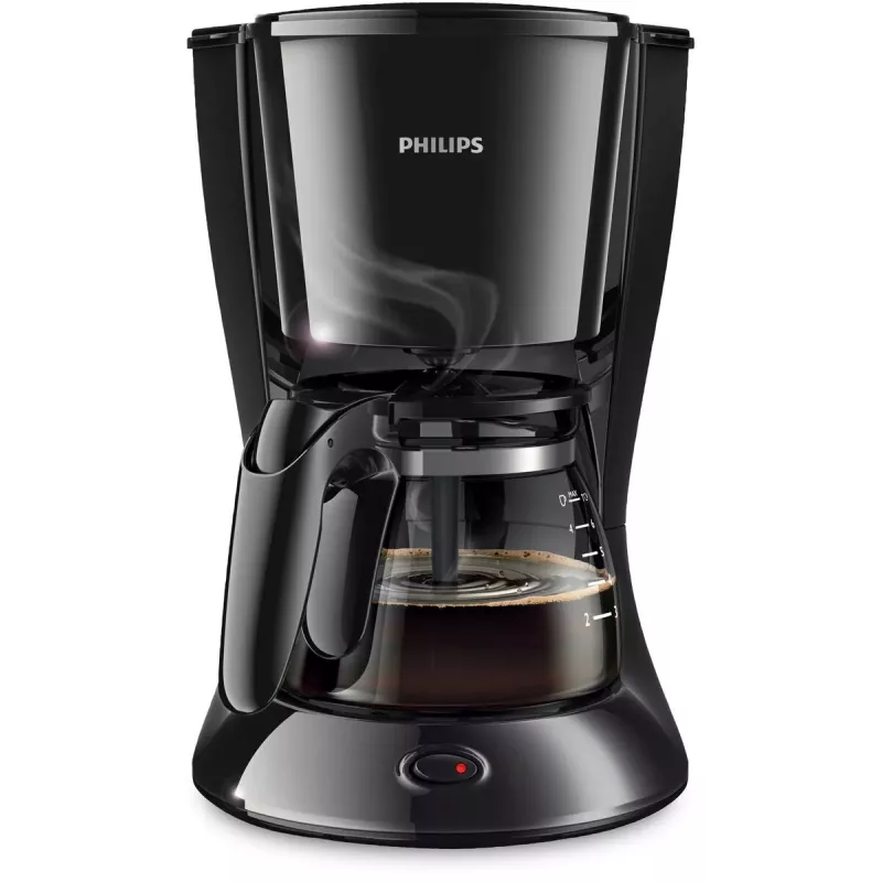 Lašelinė kavos virimo aparatas Philips HD7432/20 — 750 W, 1,2 L virimo (0,6 L bakelis), 7 puodeliai, juoda