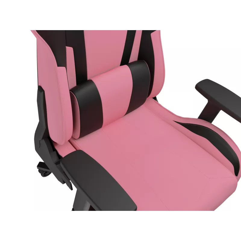 PC gaming kėdė GENESIS Nitro 720 Oro pripūsta sėdynė Juoda Rožinė 150 kg