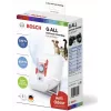 Dulkių maišelis cilindriniam dulkių siurbliui Bosch BBZAFGALL — 4 vnt., baltas, 240×75×165 mm, 100 g vienas