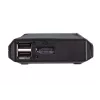 ATEN 2 prievadų USB-C 4K DisplayPort KVM jungiklis su nuotoliniu prievado parinkikliu