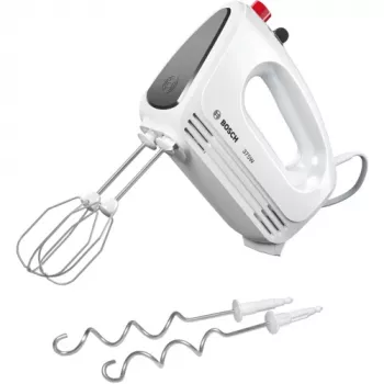 Rankinis plakiklis Bosch MFQ22100 — 375 W, rankinis, pilkas/baltas, 0,9 kg