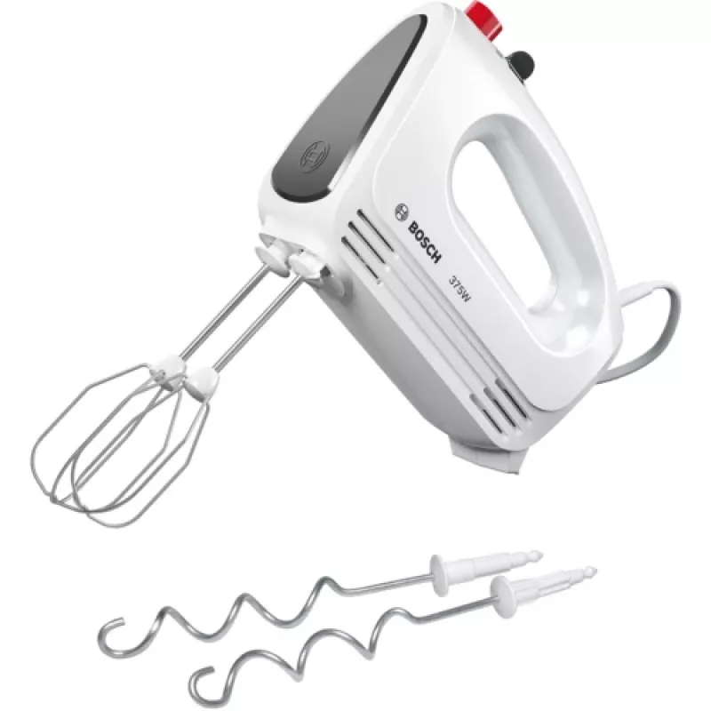 Rankinis plakiklis Bosch MFQ22100 — 375 W, rankinis, pilkas/baltas, 0,9 kg