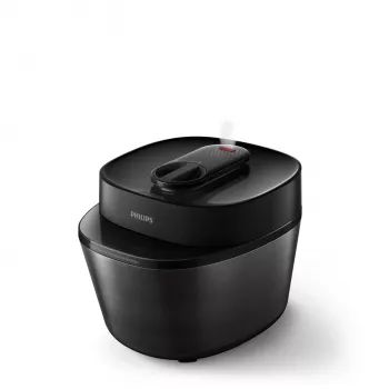 Elektrinė viryklė-slėginė Philips HD2151/40 — 5 l, 1000 W, 34 automatinės programos, juoda
