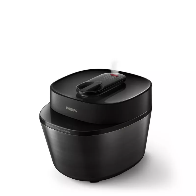 Elektrinė viryklė-slėginė Philips HD2151/40 — 5 l, 1000 W, 34 automatinės programos, juoda