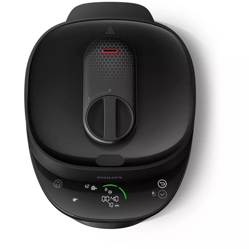Elektrinė viryklė-slėginė Philips HD2151/40 — 5 l, 1000 W, 34 automatinės programos, juoda
