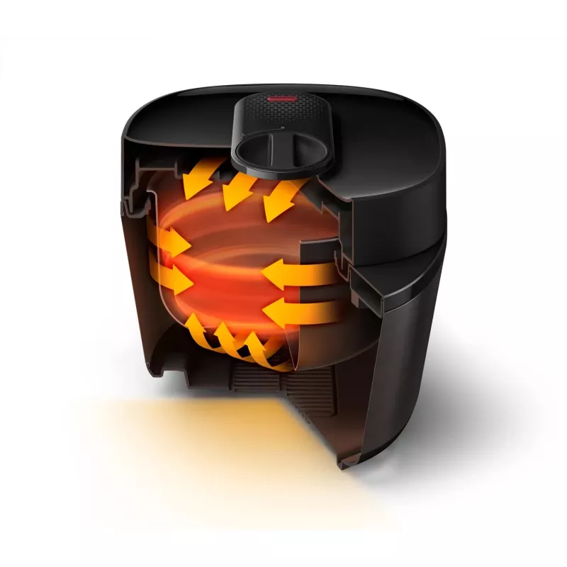 Elektrinė viryklė-slėginė Philips HD2151/40 — 5 l, 1000 W, 34 automatinės programos, juoda